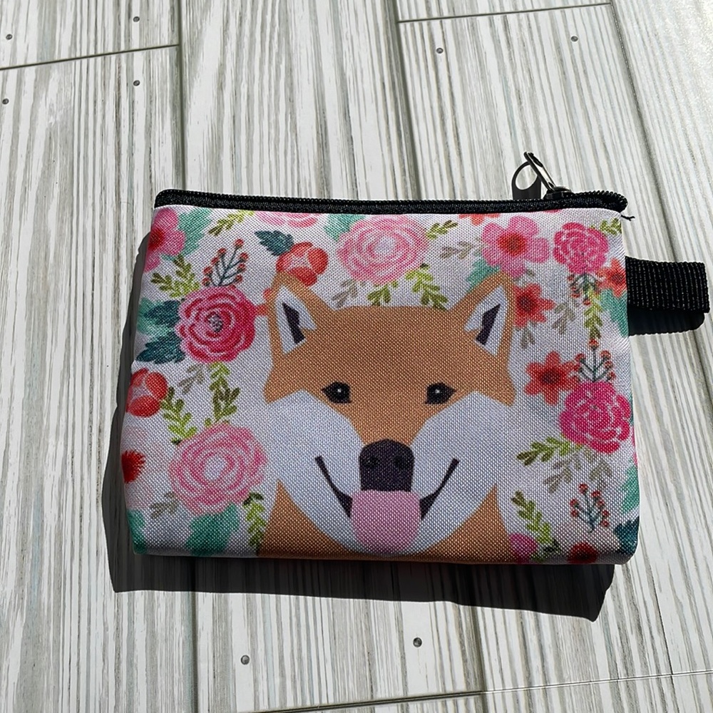🆕 Dog | Shiba Inu Coin Pouch For Women Coin Purse |Bag Mini Wallet